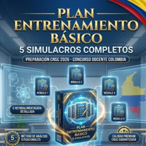 Plan Entrenamiento Básico (5 Simulacros)